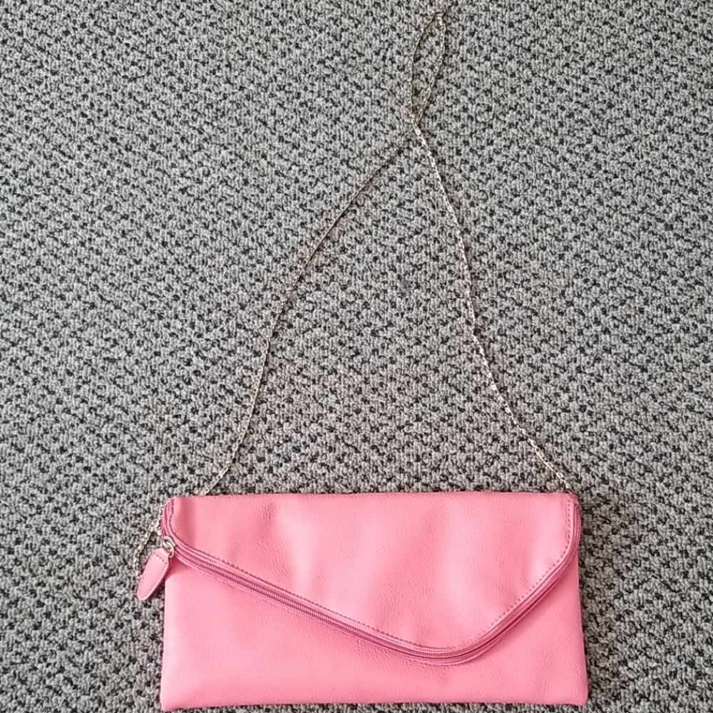 Pink Clutch Purse